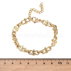 Armbänder aus Edelstahl 304 mit einem Glied&nbsp;SA-CBA2696-09G