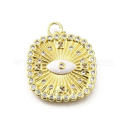 Латунные микро проложить кубического циркония подвески KK-U072-40B-G