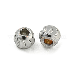 Латунные бусины с реечным покрытием KK-T071-07P-01