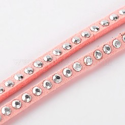 Rivet faux de cordon en daim&nbsp;LW-M001-12