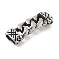 Подвески-цепочки из нержавеющей стали 304 с витой цепью&nbsp;STAS-Z147-11AS-04