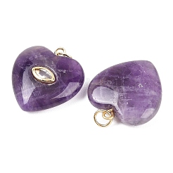 Подвески из натурального аметиста &nbsp;G-Z134-04E