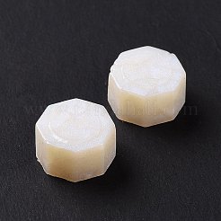 幻色のシーリングワックス粒子  レトロシーリング印鑑用  八角形  ライトブルー  9mm  約1500個/500g&nbsp;DIY-E033-A42