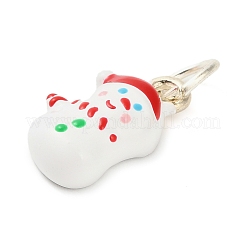 Подвески из сплава и эмали с рождественской тематикой&nbsp;LS-FIND-I063-01F