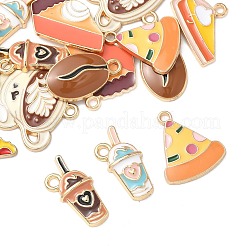 16шт 8 стиля подвески из сплава с эмалью&nbsp;ENAM-FP0001-74