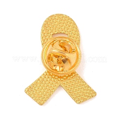 Эмалированная булавка с розовой лентой для информирования о раке молочной железы JEWB-C014-01G