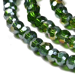 Perles en verre transparentes&nbsp;LS-EGLA-A035-T3mm-B10