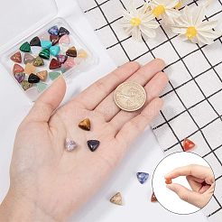 Cabochons naturels et synthétiques mixtes pierre&nbsp;G-NB0001-28