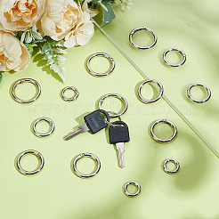 24шт 6 стиля пружинные кольца из цинкового сплава FIND-ME0002-10