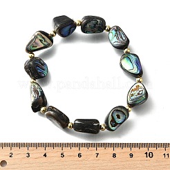 Браслеты из ракушек-абалонов&nbsp;BJEW-D315-02G