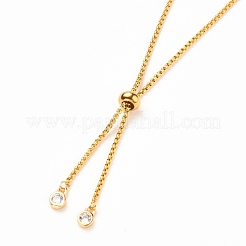 Регулируемый браслет из нержавеющей стали 304 с цепочкой-слайдером/браслеты-боло изготовление&nbsp;AJEW-JB00781-02