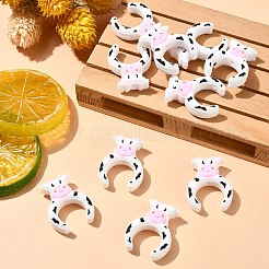 Коровьи силиконовые фокусные бусины SIL-CJC0001-13