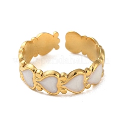 Кольца-манжеты из нержавеющей стали 304 с эмалевым покрытием&nbsp;RJEW-M171-04G