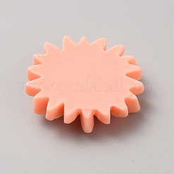 Cabochons en résine opaque&nbsp;RESI-WH0078-01I