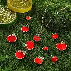 30шт 5 стиля подвески из сплава с эмалью&nbsp;ENAM-CJ0006-39