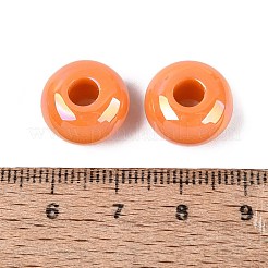 Perline europei acrilici opachi&nbsp;OACR-E033-19J
