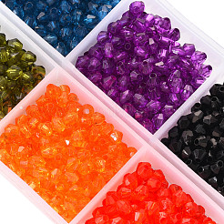 Прозрачные акриловые бусины&nbsp;TACR-YW0001-4MM-04