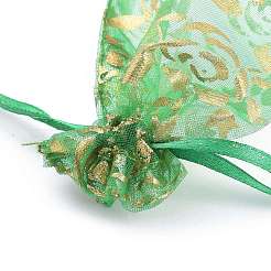Sacs en organza imprimé&nbsp;X1-OP-R024-7x9-M