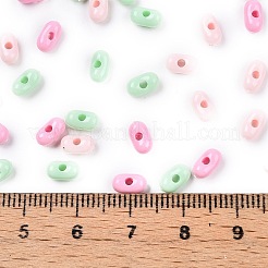 Непрозрачные акриловые бусины MACR-T048-02M-11