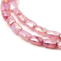 Chapelets de perles en verre imitation jade&nbsp;GLAA-P058-04A-03