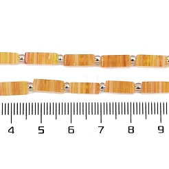 Бусы лэмпворк ручной работы LAMP-Q037-01B-01