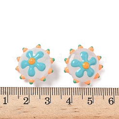 Бусины из стеклянной эмали LAMP-S080-03G