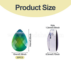 Glas Anhänger / charms&nbsp;GLAA-TAC0012-28A