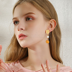 20 пара сережек-гвоздиков из нержавеющей стали 304&nbsp;STAS-UN0047-68