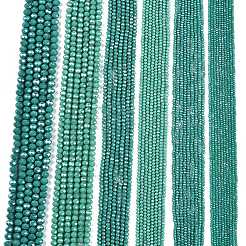 FilI di perline in vetro placcato&nbsp;LS-EGLA-A044-P2mm-A31