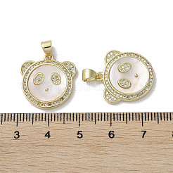 Латунные микро проложить кубического циркония подвески&nbsp;KK-G485-21A-G