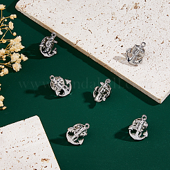 6 шт. задняя часть булавки из сплава JEWB-DC0001-23P