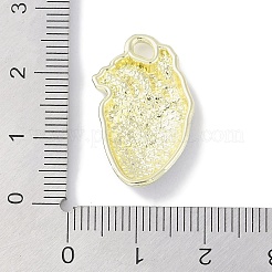 Crémaillère placage pendentifs en émail d'alliage&nbsp;LS-PALLOY-F018-31G-01