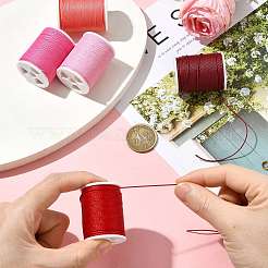 5 рулон круглого вощеного полиэфирного шнура 5 цветов YC-FS0001-02E