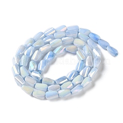 Нити из окрашенных непрозрачных стеклянных бусин GLAA-I059-01B