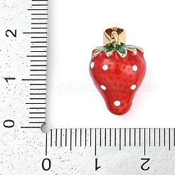 Подвески из латуни с эмалью в стойку&nbsp;KK-P287-02G