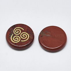 Natürlichen roten Jaspis-Cabochons&nbsp;G-T122-37J