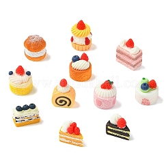44 шт. миниатюрных украшений для торта в 11 стилях&nbsp;DJEW-CJ0001-29