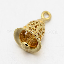 Латунные подвески-колокольчики&nbsp;KK-F0293-09