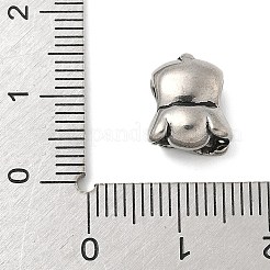 Европейские бусины из нержавеющей стали 304 STAS-S183-04A-AS