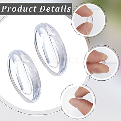200 Paar Brillen-Nasenpads aus Silikon&nbsp;DIY-CN0003-82