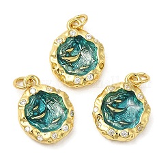 Cremagliera charms ottone placcatura&nbsp;KK-C030-29G