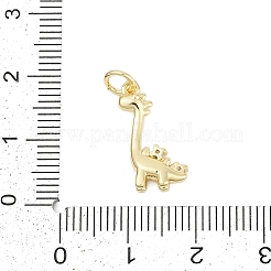 Латунные микропаве прозрачные подвески с фианитом KK-G522-13G