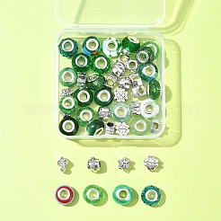 Европейские бусины из сплава и смолы в тибетском стиле своими руками DIY-FS0006-78A