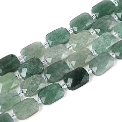 Природный зеленый бисер пряди клубники кварца G-T139-77