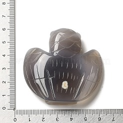 Статуэтки совы из натурального агата&nbsp;DJEW-A014-02