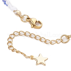 Браслеты из стеклянного бисера ручной работы для женщин BJEW-MZ00156-01