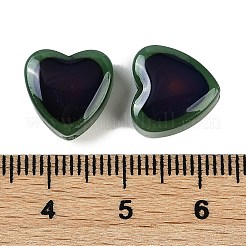 Двухцветные стеклянные бусины для настроения GLAA-Z007-10E