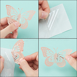 8 Satz 8 Arten Papier-Wandaufkleber&nbsp;DIY-CA0002-33