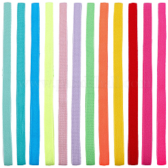 Elastisches Lesezeichen aus Nylon und Spandex in Bonbonfarbe&nbsp;OFST-CP0001-14C