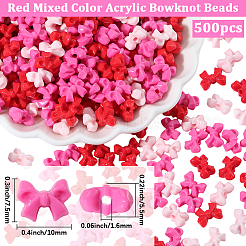 500 шт. Непрозрачные акриловые бусины&nbsp;SACR-PA0001-21D